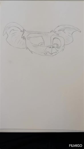 A quick drawing of Gizmo from Gremlins stepping into water. I wonder what happens next...... #Gremlins #Gizmo #QuickDrawing #ArtTherapy #fyp