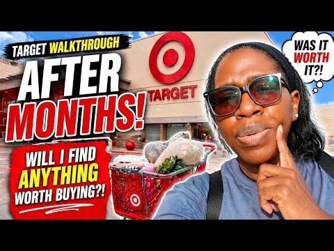 First Time in Target After MONTHS...Was It Worth It?! | Target Walkthrough