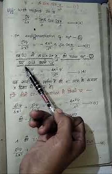 Schrodinger wave equation (time independent) B.Sc. 4th semester ( full vedeo link in discription)