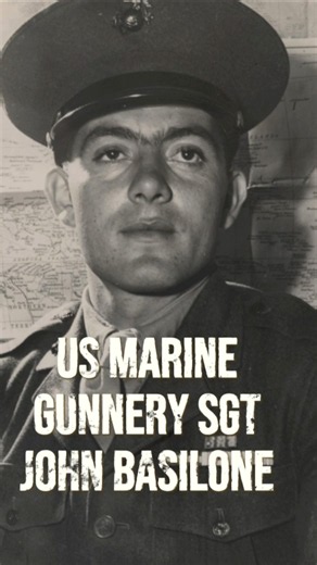 Medal of Honor recipient US Marine Gunnery Sgt John Basilone.