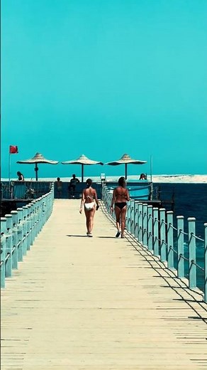 how to walk in a bikini #bikini #bikiniwalk #beachwalk 4K HDR