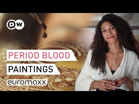 Why This Menstrual Artist Uses Her Period Blood For Her Paintings