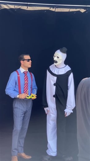 Ice Nine Kills on Instagram: "Art The Clown terrified INK in “A Work of Art” one year ago today, giving new meaning to the phrase “cutting room floor!” Terrifier 3 is now the highest-grossing unrated film ever, and our song was immortalized at Halloween Horror Nights in both LA and Orlando this year! Happy anniversary, Art. 🤡🪓 🎥: @dansugarman"