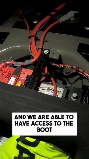 Car Battery DEAD? NO PROBLEM! Opening a BMW Boot Made Easy