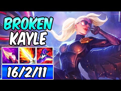 BROKEN KAYLE FULL AP BURST GAMEPLAY | Best Build & Runes | League of Legends