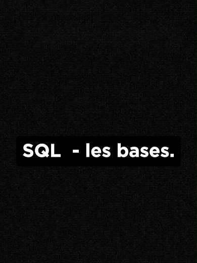 Les bases du SQL au lycée : Guide pour débutants