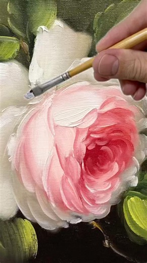 REALISTIC ROSE PAINTING