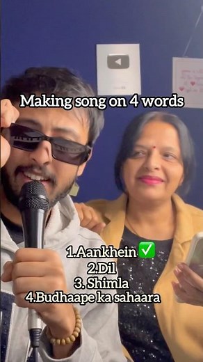 Making song on 4 random words. #music #hiphop