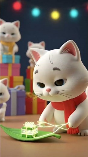 Happy Cute Cat Spinning #video