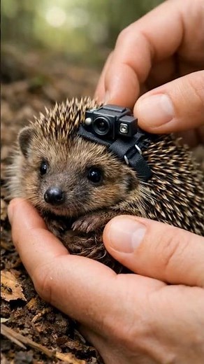 Tiny Explorer: European Hedgehog POV Inside a Living Burrow 🦔
