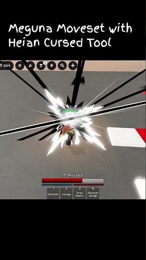 *SPECIAL GRADE* Sukuna Heian Cursed Tool #jjs #roblox #jujutsushenanigans #skillbuilding #jjk