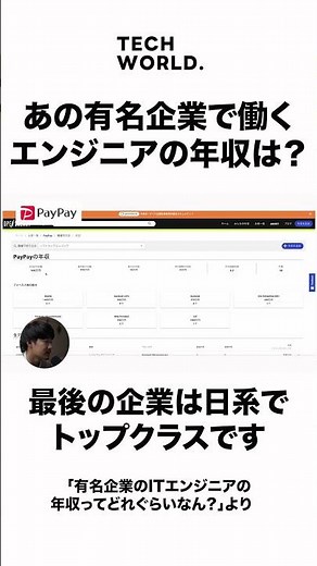 あの有名企業のITエンジニアって年収どれぐらい？