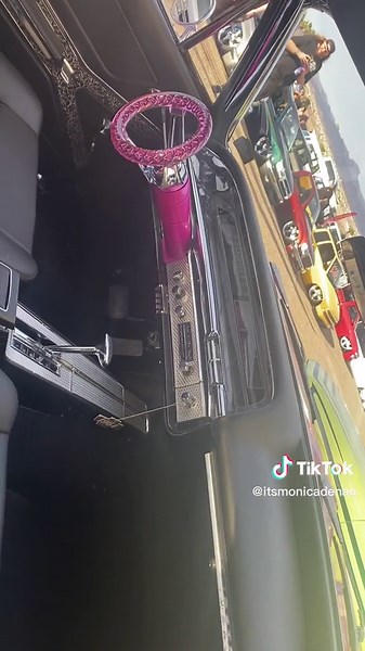 Pink Impala Car - Classic 1964 Chevy Lowrider