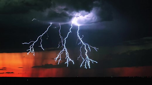 你见过每秒1000帧下的闪电吗？太酷了！！！