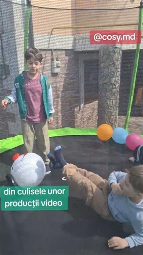 momente din culisele unei producții video marca CliofosArt pentru #CosyMd #moldova #trambulina #kids