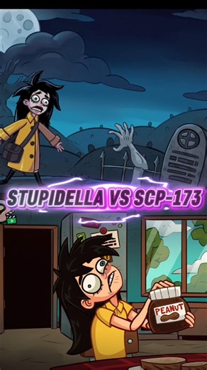 STUPIDELLA VS SCP-173 💀|🥜 New Version #walkthrough