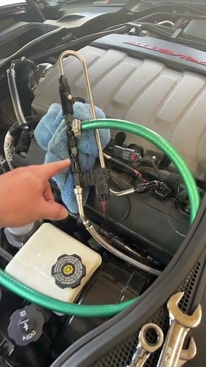 C7 corvette fuel removal
