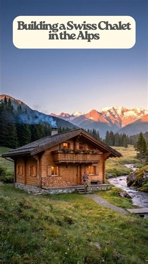 Building a Swiss Chalet in the Alps