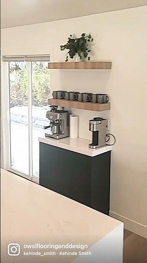 Kitchen with provenza wood flooring! 💯