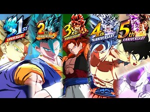 Summary of the featured characters for the Legends anniversary [Dragon Ball Legends] [DRAGONBALL ...
