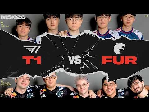 T1 vs FUR | MSI 2026 | Bracket Stage Day 4