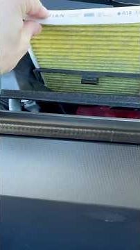 How to Replace a Rivian R1 Cabin Air Filter #Shorts