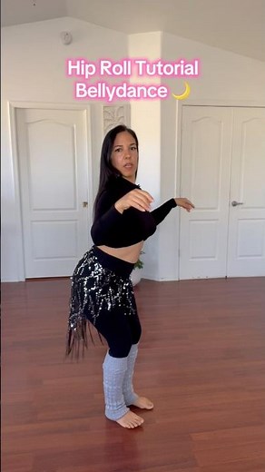 Hip Roll Tutorial 🌙 Bellydance for Beginners