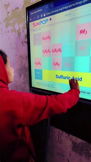 chemical symbols with bingo game#chemistry #science experiments# games#trending #shorts #magic#fun