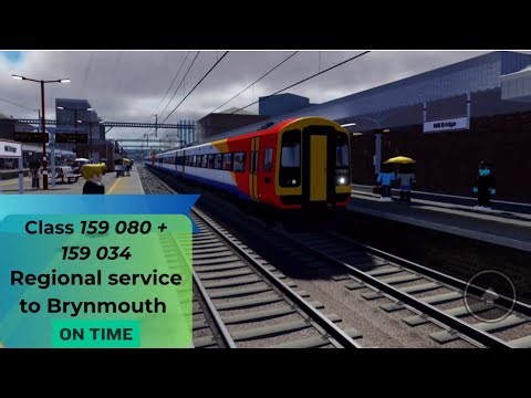 Class 159 at Mill Bridge- British Railway Roblox #FourthRail