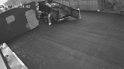 Search underway after roofing materials illegally dumped at soon-to-open sushi spot in Spring Branch