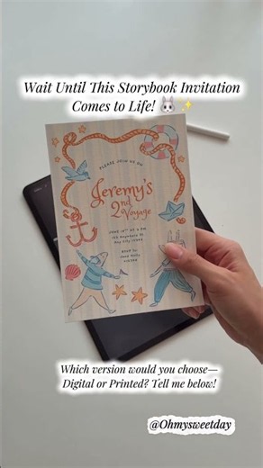 A Whimsical Birthday Invitation You’ll Want to Save