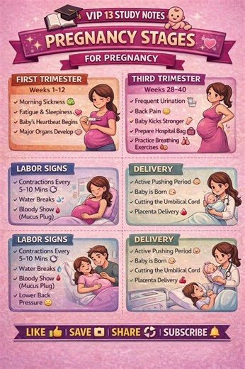 Pregnancy Journey: 1st, 2nd & 3rd Trimester | example #pregnancytips #secondtrimester #shorts #yt