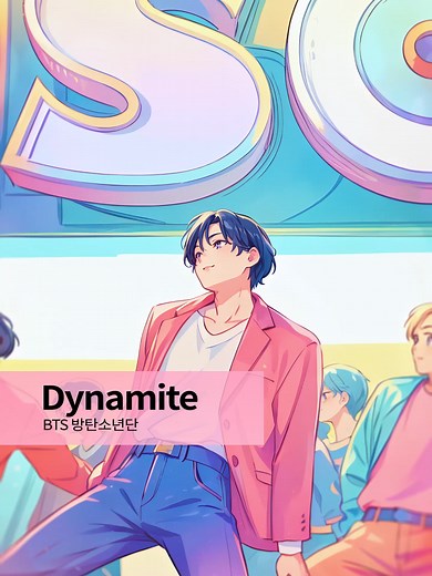 BTS (방탄소년단) Dynamite AI Animation