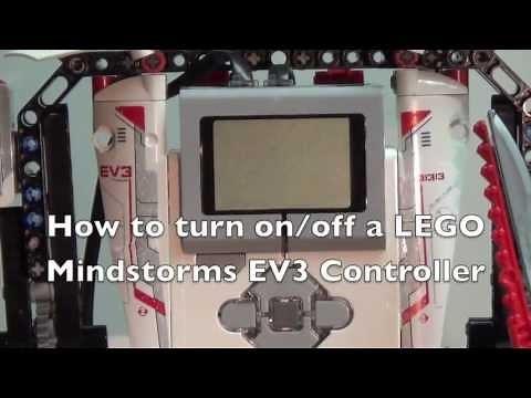 How to Turn Off and On the EV3