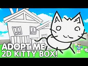 Adopt Me New 2D KITTY Update! ITS PERMANENT NOW