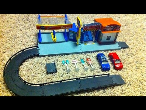 Track 'N' Town Car Wash - Unboxing, Review, Demonstration