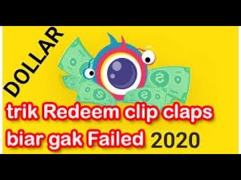 Cara Redeem Pertama Di Aplikasi Clip Claps Biar sukses