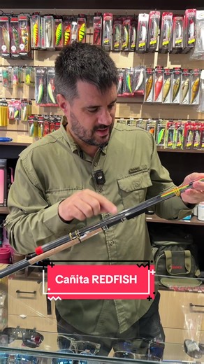 Cañita REDFISH para Pesca: ¡Envíos a Todo el Mundo!