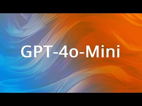 OpenAI's GPT-4o-Mini - The Maxiest Mini Model?