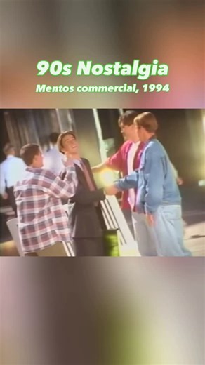 The History Source on Instagram: "Who remembers these classic mentos commercials? Here’s a fun look back at the Mentos “Fresh Maker” marketing campaign in the 1990s. The memorable quirky and upbeat commercials aired regularly on tv with its catchy jingle, featuring characters overcoming everyday challenges with the help of Mentos. The commercials helped increase sales for the brand and remain a fun and memorable example of 90s culture. #history #90s #nostalgia #throwback #90svintage #mentos #can