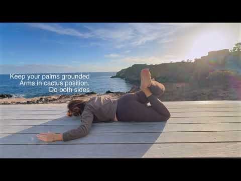 4 Simple Exercises to Release Tension in Your Lower Back | No Talking