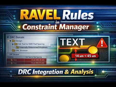 How to Run a RAVEL Rule from the Constraint Manager#ravel #constraint #manager