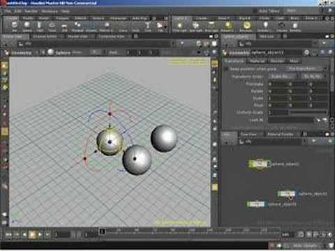 Houdini - Parenting Objects