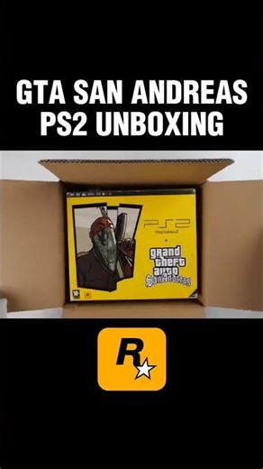 GTA San Andreas PS2 Console Unboxing #ps2 #gtasanandreas