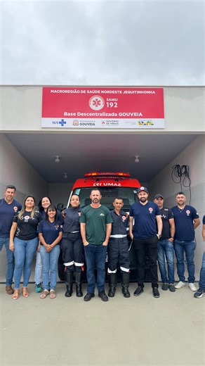 SAMU CISNORJE • 192 on Instagram: "A inauguração da Base Descentralizada do SAMU em Gouveia representa mais uma importante conquista do CISNORJE, fruto do trabalho sério e comprometido de toda a gestão. Esse avanço é resultado dos esforços do presidente Marcelo de Cícero, do secretário executivo Perciel Cícero e da equipe excepcional do SAMU, com destaque para os coordenadores de Frota, Enfermagem, Regulação, Almoxarifado e NEP, que atuam diariamente para fortalecer a rede de urgência e emergênc
