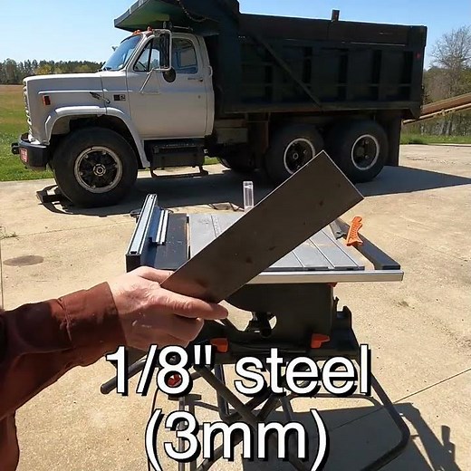 Amazing Table Saw. Evolution Rage5-s. #shorts