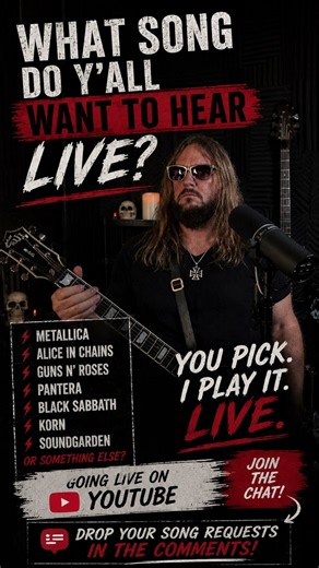 🎸 What Song Do Y’all Want to Hear Live? | Metallica, Alice in Chains, Pantera & More!