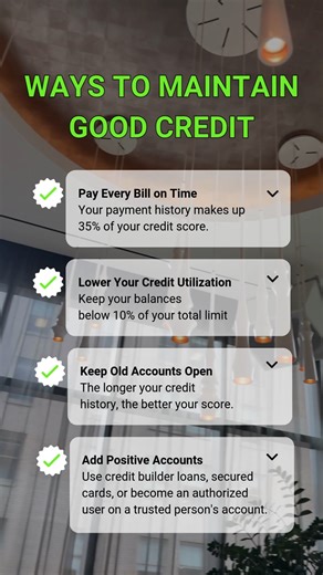 💡 Nobody talks about how maintaining good credit is actually easier than fixing bad credit. The problem is most people are doing the basics wrong. Good credit isn’t luck. It’s discipline, strategy, and knowing how the game really works. Do these four things consistently and your score will climb without the stress. Most people never master these and wonder why their score won’t move. Comment “HELP” if you want me to review your profile. 👉 Contact us now at @BusinessMadeFair! Stay blessed, not 