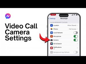 Messenger Video Call Camera Settings !
