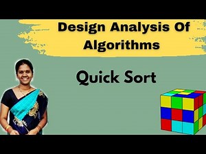 Quick Sort algorithm with example in DAA #daa #education #youtube #videos #btech #aiml #viralvideo